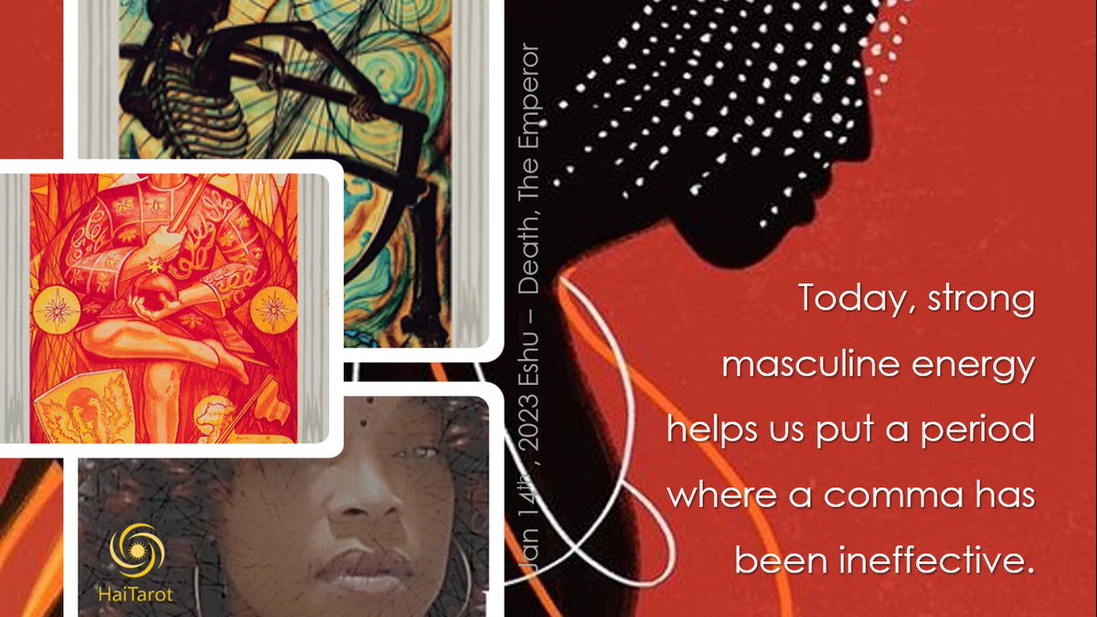 HaiTarot's tweet photo. Happy #Saturday!

Join #HaiTarot on all social media.
#Capricorn #CapricornSeason
#TarotLovers
#tarot #Thoth #tarotoftheday
#Dailytarot
#tarotreader #b1 #fba
#BlackOwnedBusiness
#BlackBusiness
#BlackWomen https://t.co/WK3H8veLlb