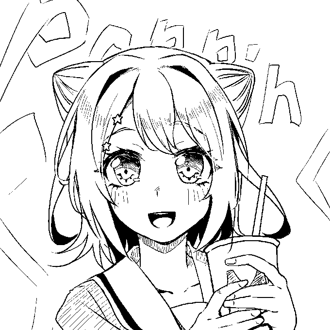 ひさしぶりに香澄描いたけど、うーん、やっぱ練習してた時とちゃうなぁ 