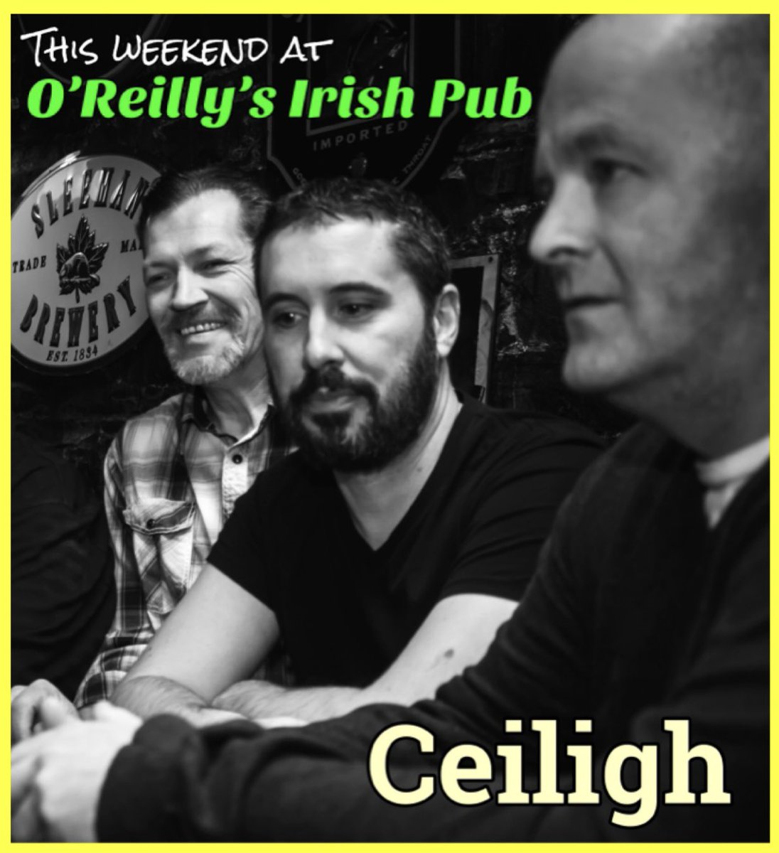 Last night was so much fun we decided to do it all again tonight @oreillys_pub Hope to see you there ✌️&❤️ @GeorgeStLive @DowntownStJohns @DestinationSJ