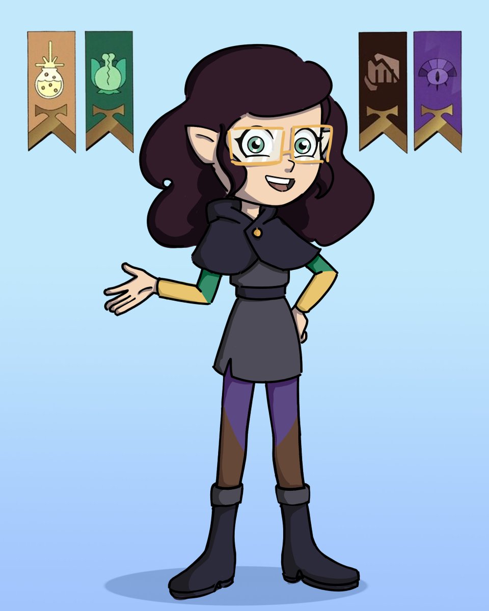 Helloit87874650's tweet image. My persona in #TheOwlHouse