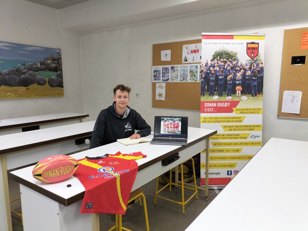 ClaireReboux's tweet photo. Ouverture d'une option rugby au collège Roger Vercel de Dinan à la rentrée 2023... @college_Vercel @acrennes @DinanAgglo @RugbyDinan @villededinan @Unss_22 https://t.co/yuPyYCveP2
