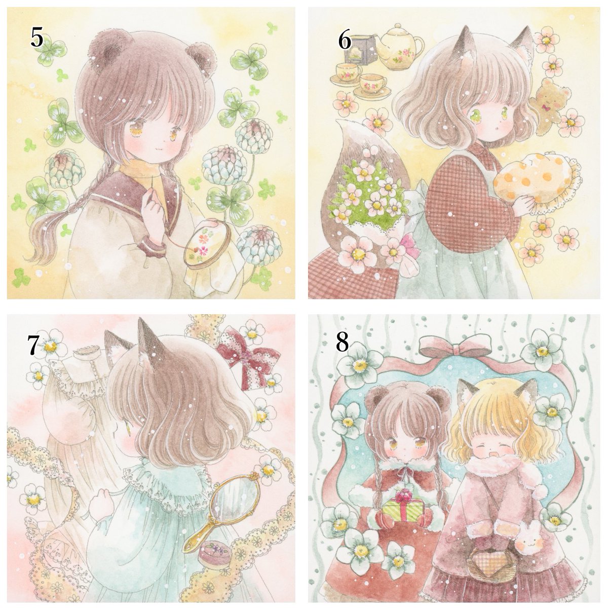 冬コミで発行した自宅プリンタミニ本「お茶のじかん」とその本に描いた原画をBOOTHにて販売します。

1月21日(土)
21時からの予定です。

現在在庫なしで見られますのでよろしければご覧ください😌

BOOTHリプ欄に貼り付けますー 