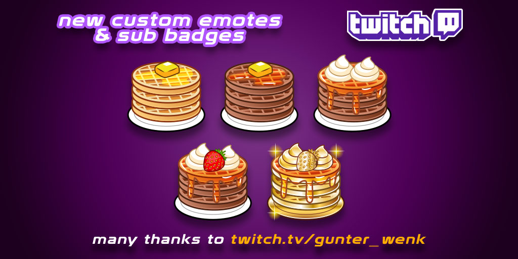 goblinguyFVRR's tweet photo. New badges done for @gunter_wenkk Thanks for ordering and sub the stream https://t.co/QsoDGlzu4H

#commissions #twitch #emote #emoteartist #subbadges #commissionsopen #twitchaffiliate #twitchpartner #twitchstreamer #twitchemotes https://t.co/OVPwsDgWHo