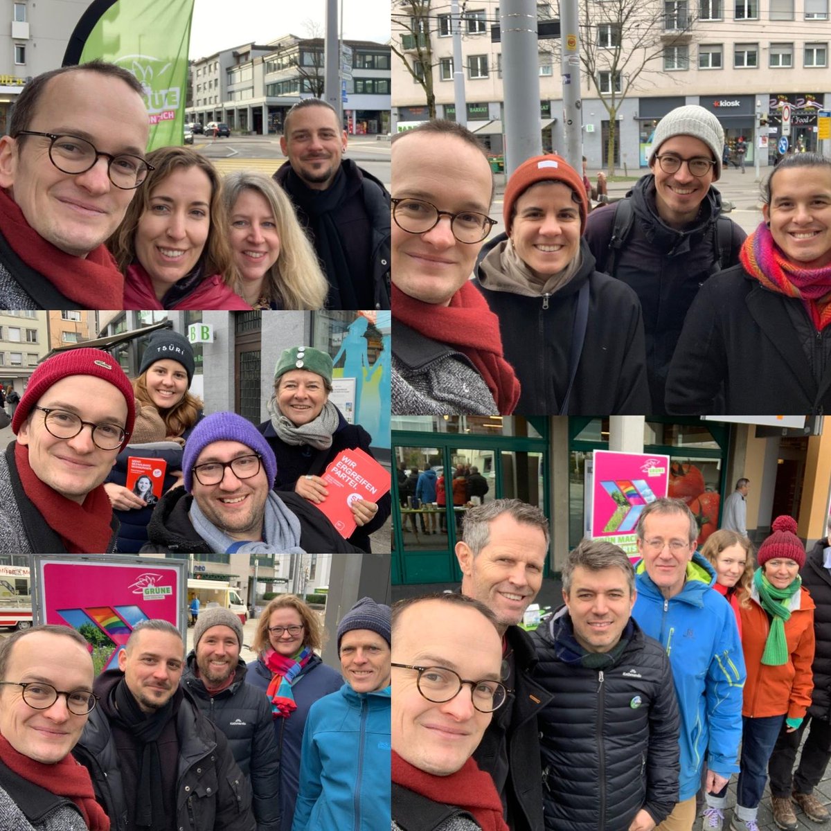 Gemeinsam untwerwegs mit engagierten Unterstützer*innen in Birmensdorf, Dietikon, Schlieren &amp; Wiedikon. Danke für den Einsatz! 💚 Am 12. Februar sind Regierungsrats- &amp; Kantonsratswahlen. 🗓️

#GrünMachtVorwärts #Neukom2023