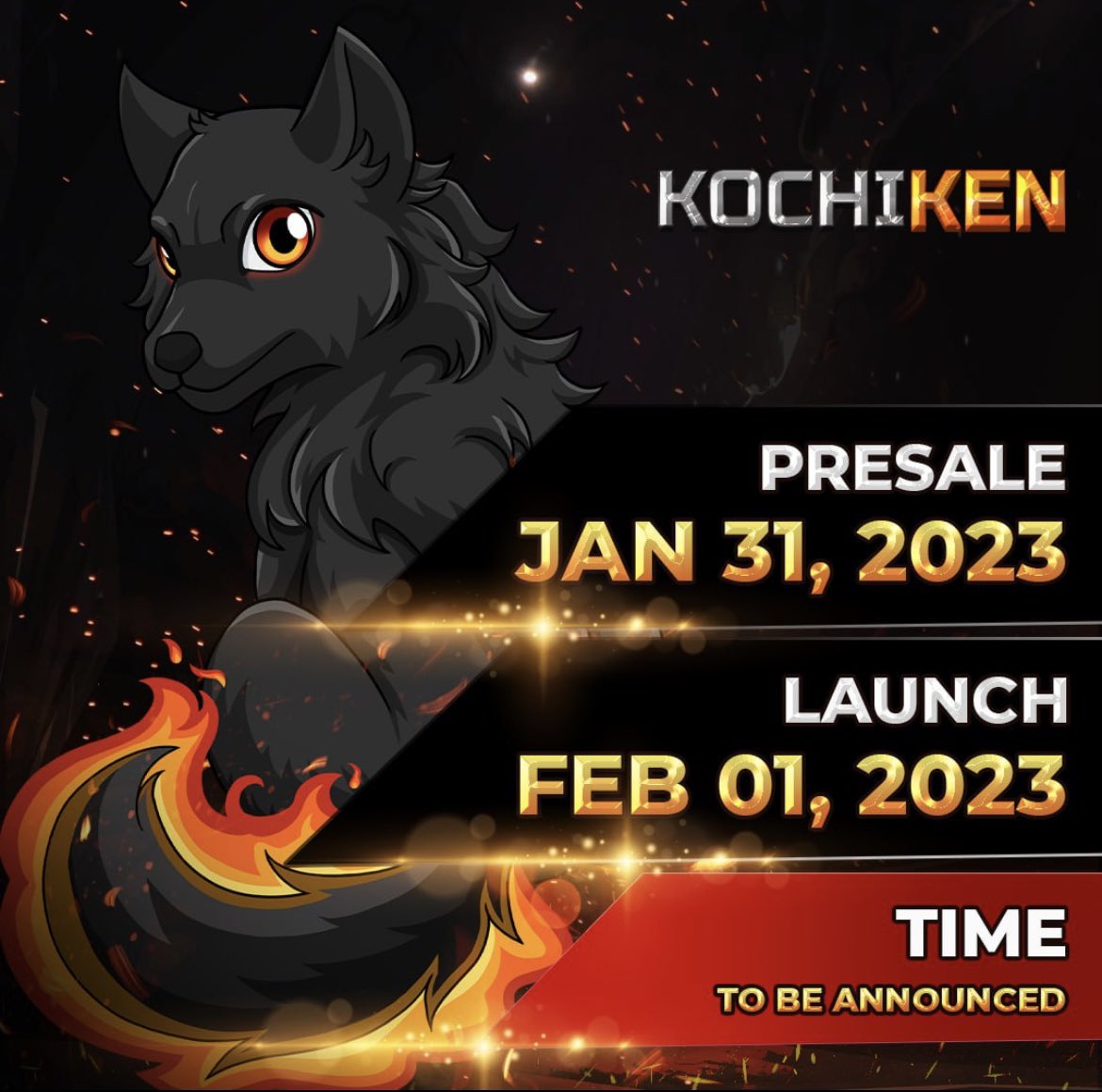 SpaceGemW4vy's tweet photo. Kochi Ken's Mission to Save BSC 🔥

https://t.co/dib4zReF1b
 
Community here’s an update on our presale and launch date.

Join the Kochi Pack today at https://t.co/AyMwi0TOor and be part of Kochi Ken's mission to save BSC, embarking on February 1st, 2023. #bsc #bnb #binance https://t.co/kjGHomJti1