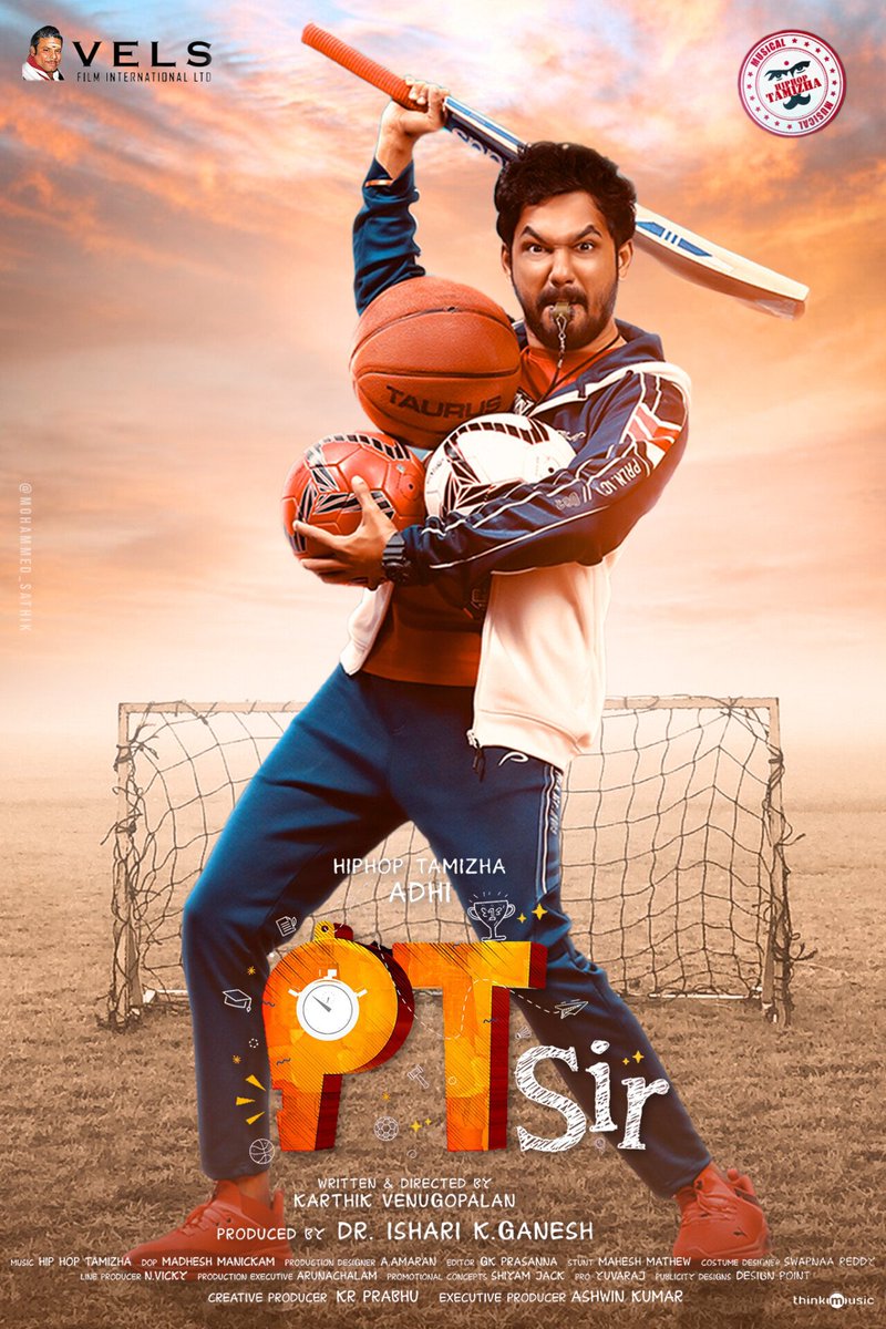 MohammedSathik's tweet photo. Poster Design for #PTsir 🥰
.
@hiphoptamizha @karthikvenu10 @IshariKGanesh @VelsFilmIntl @editor_prasanna @thinkmusicindia 
#hiphoptamizha #HHT7 https://t.co/3Jr9K8hMzP