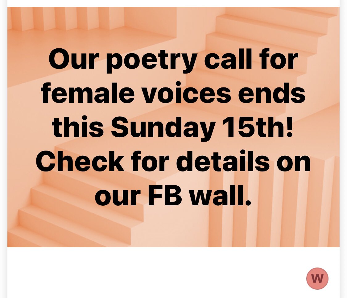 #womanscream 
Check link on our profile for submissions!
#poetry #poets #poetess #womenpoets #callforsubmissions #call #submission