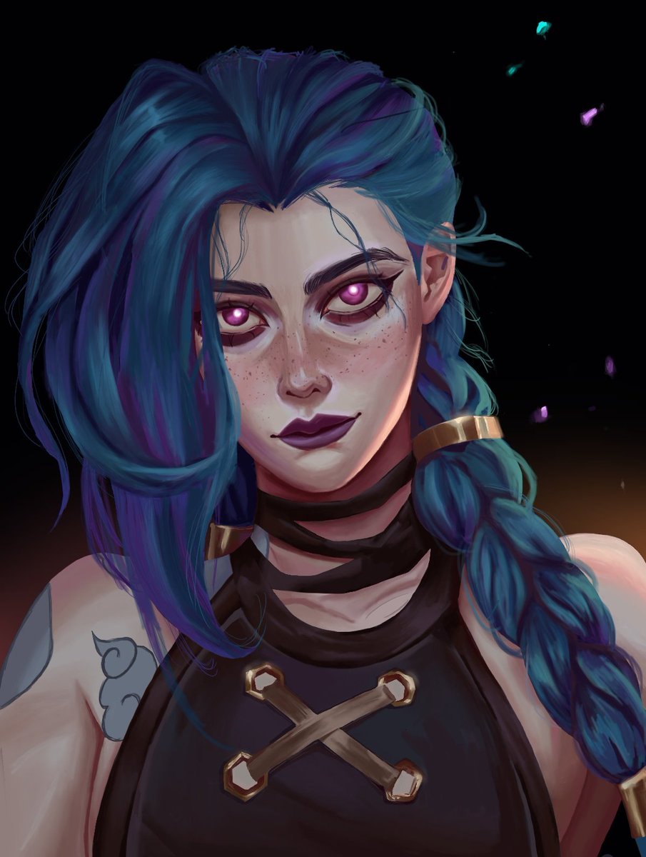 J2aries's tweet photo. Felix as Jinx #skzxcartoonworld https://t.co/EEk2ILFkW6