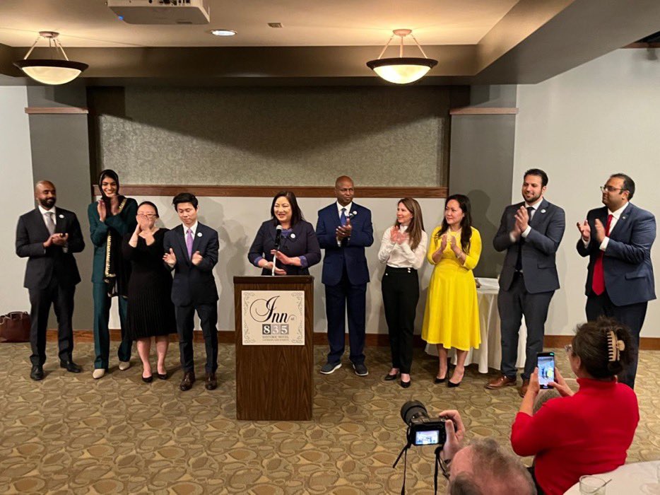 IllinoisAAC's tweet photo. The #Illinois #AsianAmerican Caucus! 

#AAPI
#twill https://t.co/8hGk5A41D2