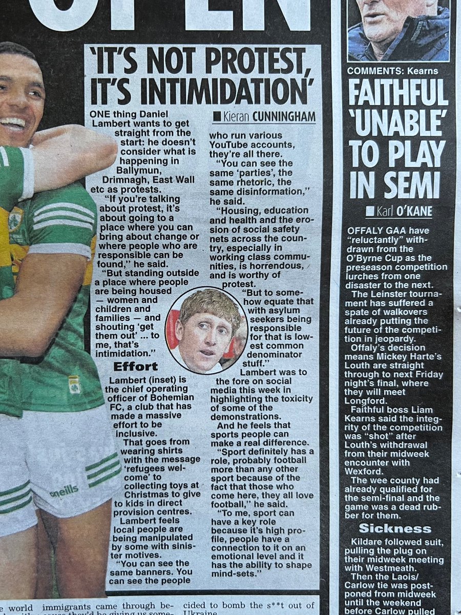 Daniel Lambert tweet media