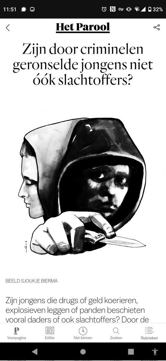 Vandaag in <a href="/parool/">Het Parool</a> uitgebreid aandacht voor criminele uitbuiting. Dé sleutelvraag bij jong geronselde criminelen of zij óók niet slachtoffer kunnen zijn. Met een bijdrage van CKM-woordvoerder Shamir Ceuleers. Wat ons betreft is het hoog tijd voor een structureel andere aanpak.
