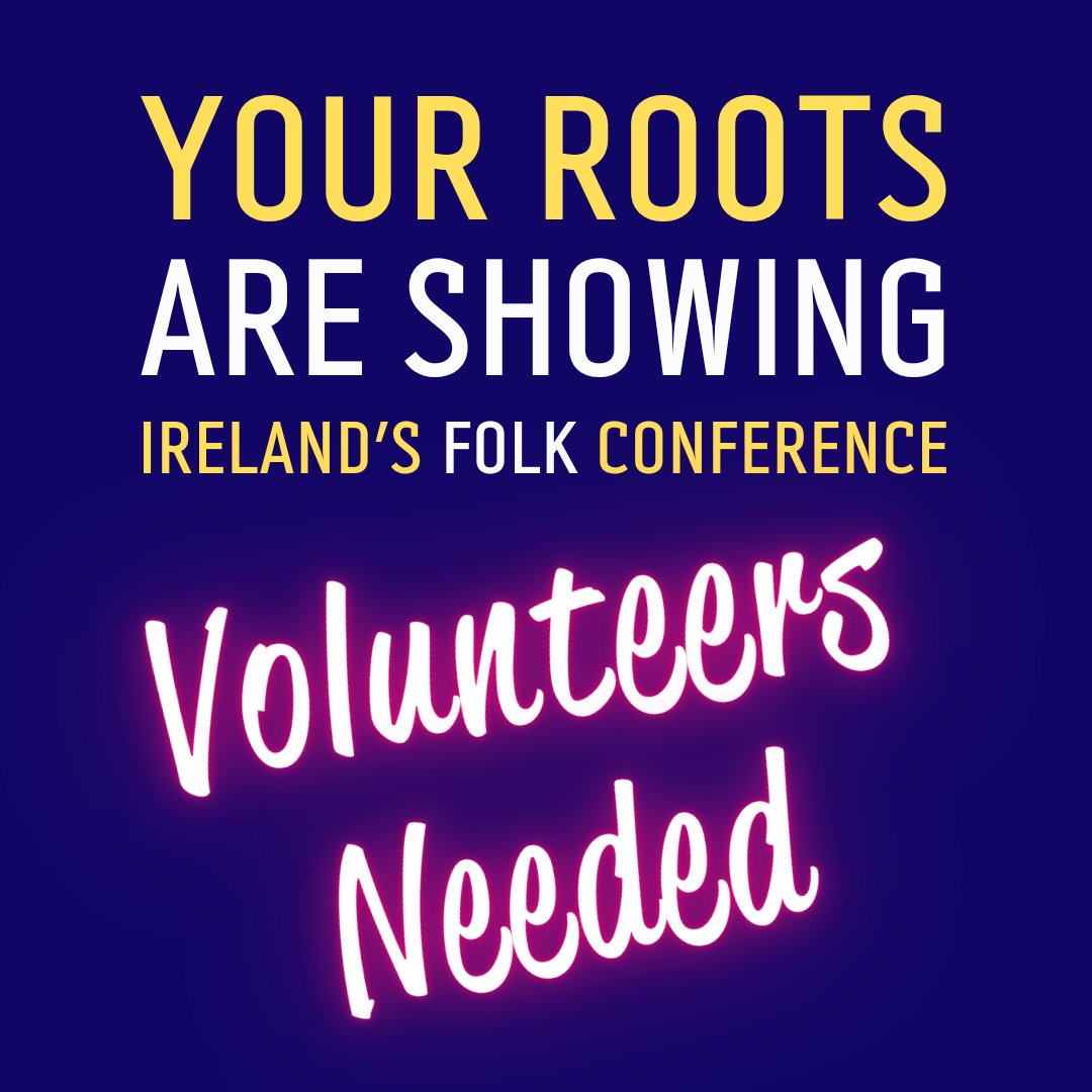 We need YOUR help! From 22-26 of Jan we will be bringing over 60 acts and 50 panelists from over 10 countries to the town of Monaghan. So send us a DM or email us for perks and details at contact@showingroots.com The show must go on...with YOUR help! #volunteer #volunteering