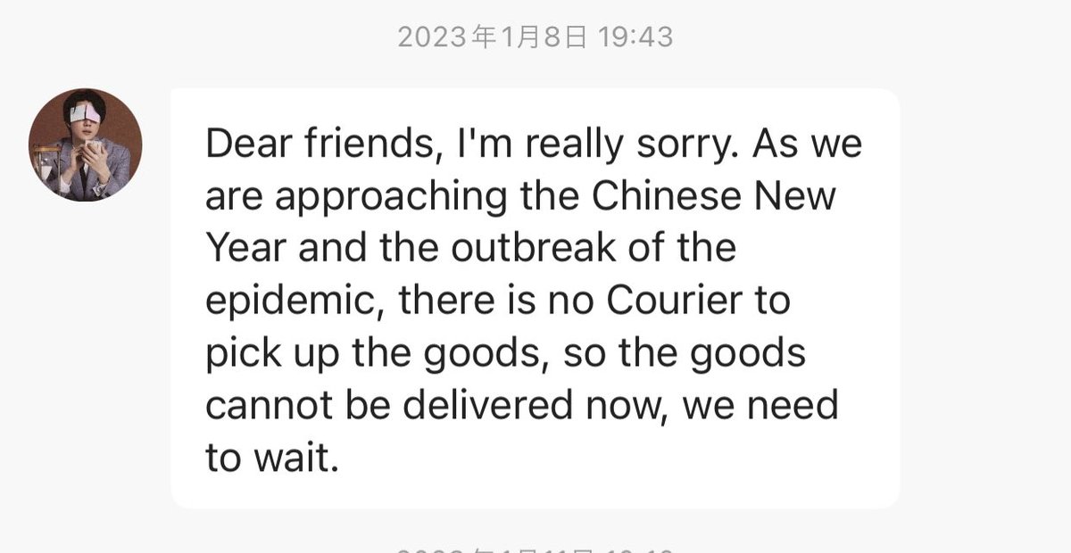 yikanbi's tweet photo. #YKBUPDATE
SEOUL SEHUN DOLL
40cm naked doll
As per the maker, there are no couriers to pick up the goods and ship it because of C0vid lockdowns in CN. https://t.co/nj6xvO4Ikx