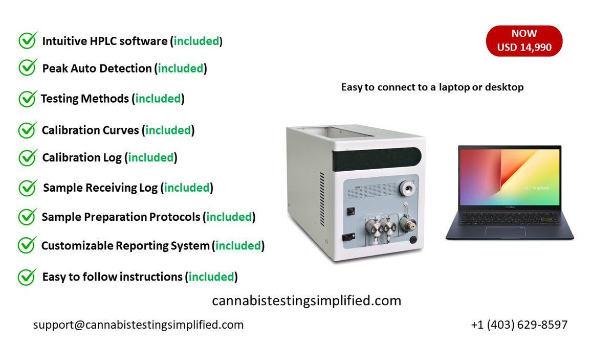 cannabistest1's tweet photo. Optimize your products and processes with $15,990 HPLC for testing 13 cannabinoids. Accurate, reliable, easy-to-use.
#cbdproducts #fruitypebbles #cannagrowers #cannabisculture #cannabisindustry #hplc #canada #australia #USA #Europe #cannabissociety #hemplife #cannachef #Cannabis https://t.co/rMdti37ftR