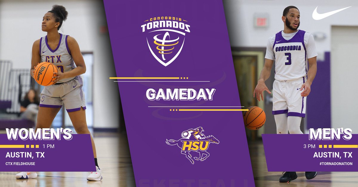 Thursday was fun 😏 Let’s do it again! #TornadoNation🌪️ 

🆚: Hardin-Simmons
🏟️: CTX Fieldhouse

@ctxwomensbball (1 PM)
📺: bit.ly/3H5uYT9
📊: bit.ly/2KMlzBk

@CTXMBBALL (3 PM)
📺: bit.ly/3Zz1XXh
📊: bit.ly/2DlkPS1