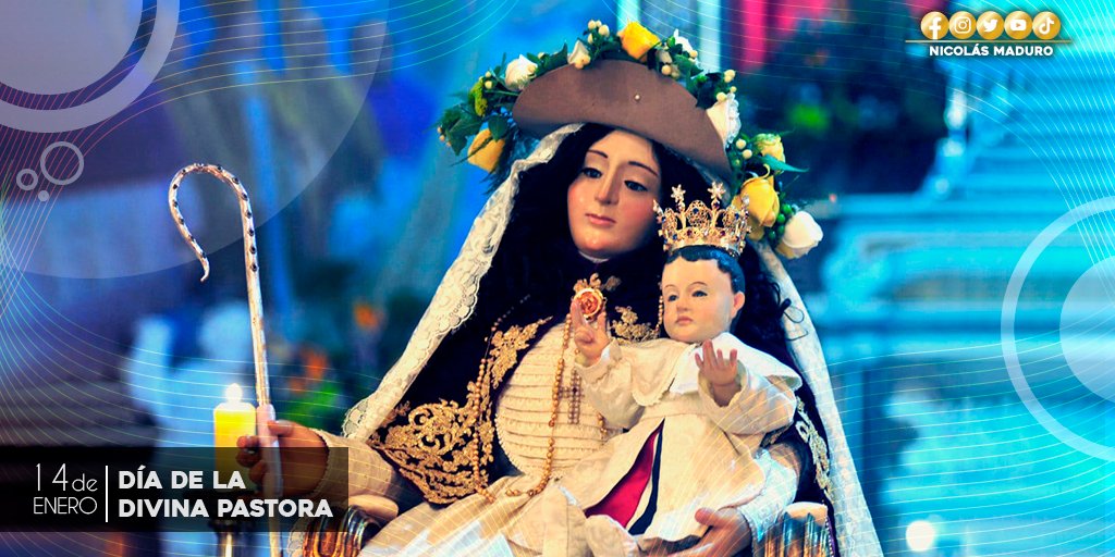 En este día tan especial para el Pueblo larense, acompañamos la hermosa manifestación de fe a la Divina Pastora, a quien pedimos que tienda para nosotros su mano amorosa, que sea nuestro refugio, nuestra luz y fortaleza en los momentos difíciles.