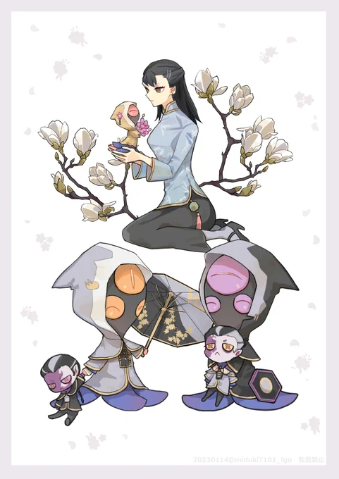 #ミニ黄衣版ワンウィークドロ「チャイナ服」 