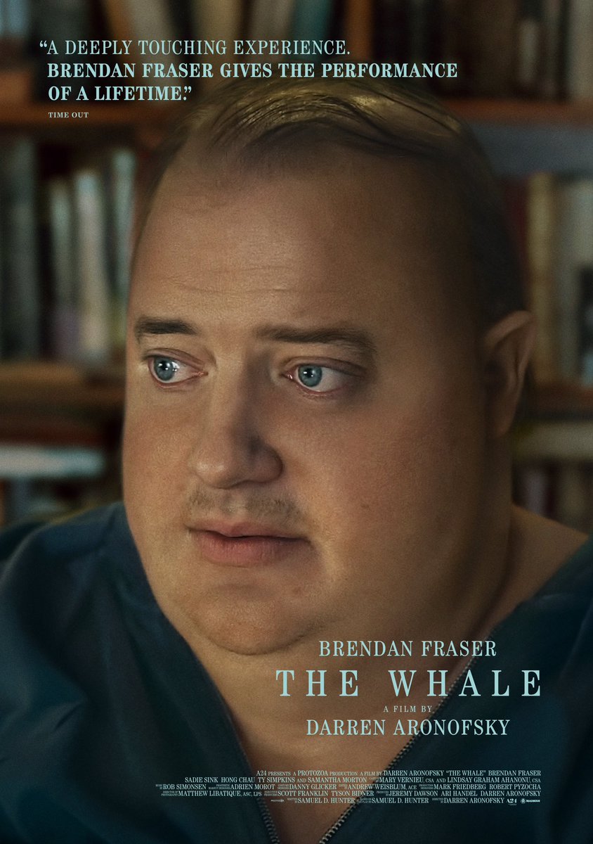 #14. The Whale
Jan/13/23

What, no #bloopers?! 
But seriously, it was great and heartbreaking and the cast was fantastic.
👍

#thewhale @TheWhaleMov #brendanfraser @DarrenAronofsky #hongchau @SadieSink @TYSIMPKINSactor #samanthamorton 
#ilovefilms #films #movies #movielover