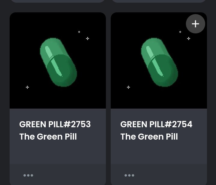 let's see what happens next 💊💚👀🚀
<a href="/greenpillnfts/">Green Pill NFT | Public Mint Today at 5pm UTC</a>