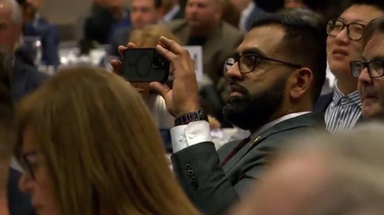 Willard_Reaves's tweet photo. Disappointing that @obbykhan60 chose to attend an event at the Frontier Centre, a group that ran radio ads in 2018 that said it was a myth that residential schools robbed Indigenous children of their childhoods. Shame on you Obby. #mbpoli https://t.co/ScHbjTXB9g