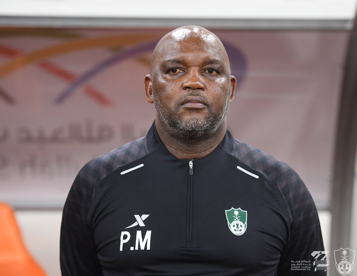 iDiskiTimes's tweet photo. 𝗣𝗜𝗧𝗦𝗢 𝗜𝗡𝗧𝗢 𝗣𝗥𝗢𝗠𝗢𝗧𝗜𝗢𝗡 𝗦𝗣𝗢𝗧𝗦

Pitso Mosimane’s Al Ahli have beaten log leaders Al Faisaly 2-1 on Saturday to climb up the table into the promotion spots. https://t.co/0Fusg3Nnc1 https://t.co/Yp6wrgNiyD