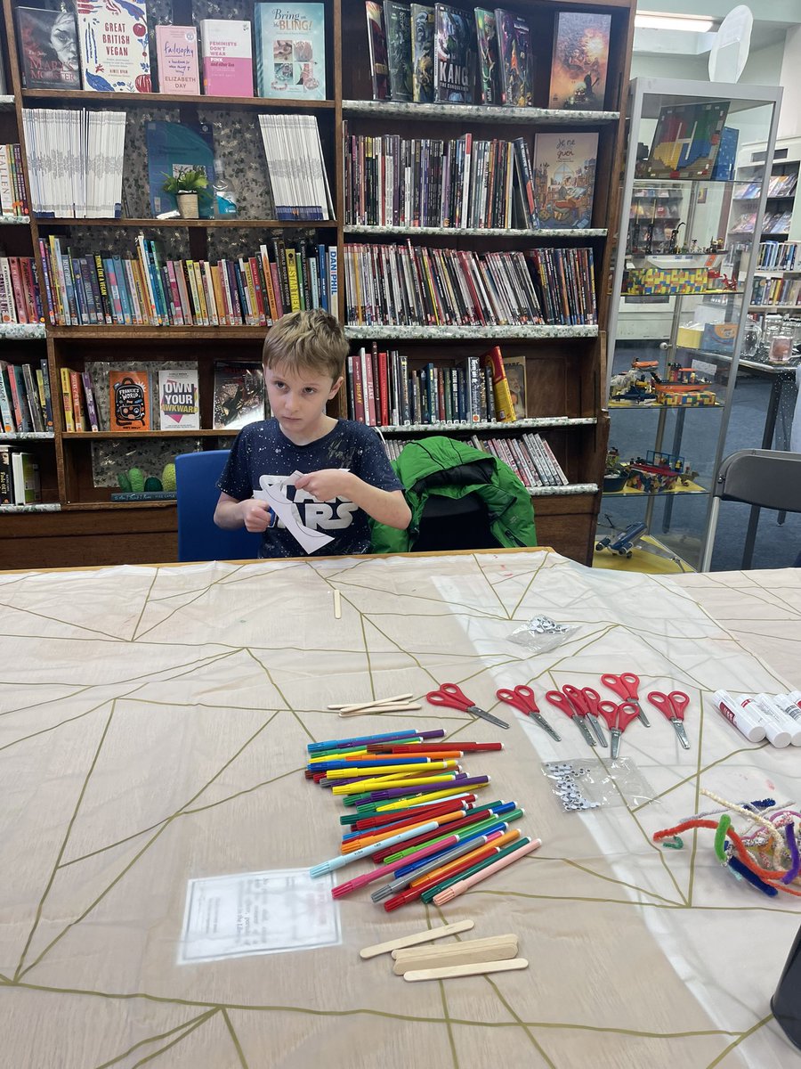 Kat_GPN's tweet photo. @SthubertG this week we are out at craft club at Accrington library https://t.co/pfrZhWa56T