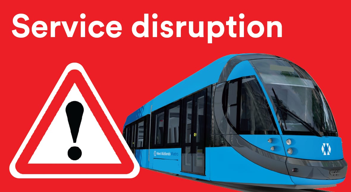 ⚠️ #WMMNew - Due to a broken down tram at Soho benson road, trams are not currently operating between Winson Green &amp; St Pauls. Trams are operating between Wolverhampton &amp; Winson Green. Also between St Paul's &amp; Edgbaston Village.