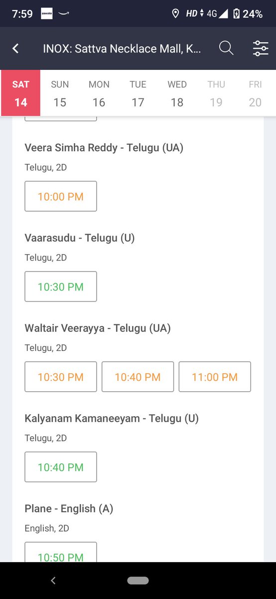 jeanspantrushi's tweet photo. Boss rampage ki OG proof edi...

#WaltairVeerayya 3 late night shoes and with 98% occupancy at Sattva Necklace Mall,kavadiguda

asala ikkada day 1 kuda full avvavu shows chala sarlu,alantidi enti ee pull 💥💥

#MegaStar showing why he's the OG since 40 years 

#BossRaLucha feelz https://t.co/iQ1GWOpAiE