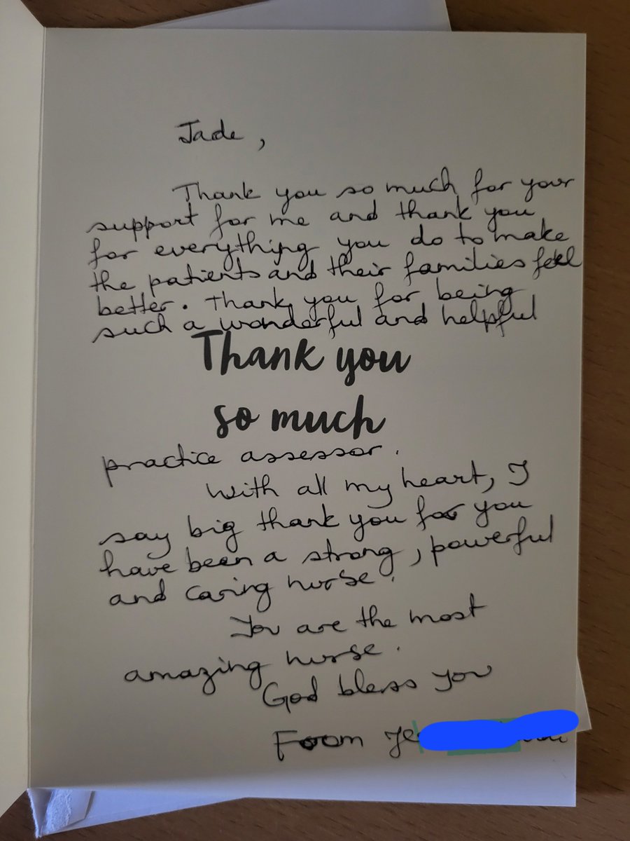 Sometimes we question why we do what we do, then you have a student who has a willingness to learn. It's nice to feel appreciated from time to time ❤️