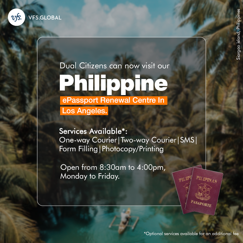 VFS Global on Twitter "Dual Citizens can now head to our Philippine