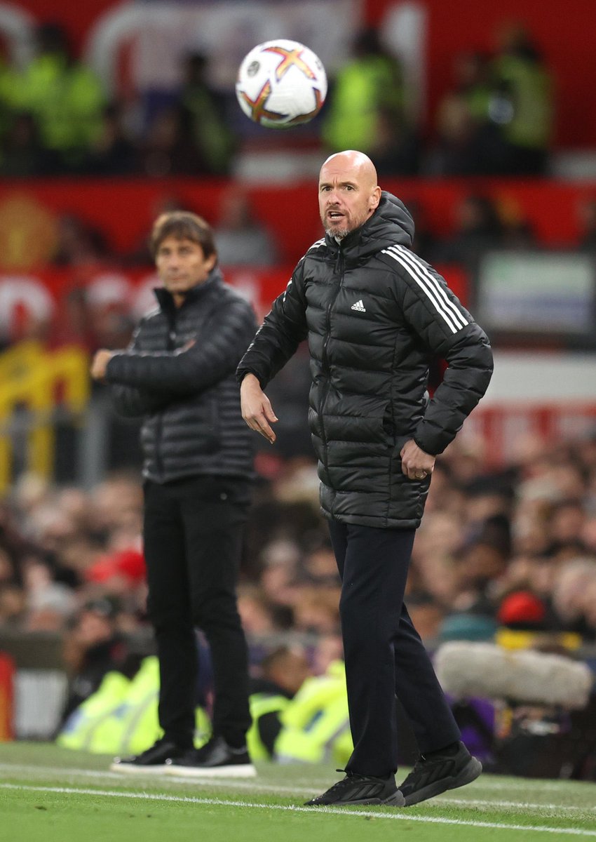 MUFCScoop's tweet photo. Erik ten Hag has now beaten Pep Guardiola, Antonio Conté, Mikel Arteta &amp; Jürgen Klopp. #MUFC https://t.co/r0nBJP3XmU