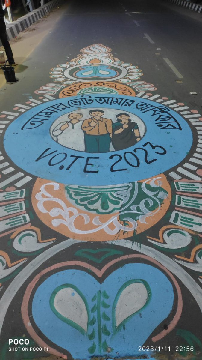 ceotripura's tweet photo. On the eve of Poush Sankranti, from Dharmanagar to Sabroom, every nook and corner of #tripura celebrating the Vote Parbon – A festival of Democracy.
#tripuravote2023
#ECIRespects
#YoungVoters
#ECI
#ElectionCommissionOfIndia
@SpokespersonECI
@ECISVEEP https://t.co/ykFVAr5lZG