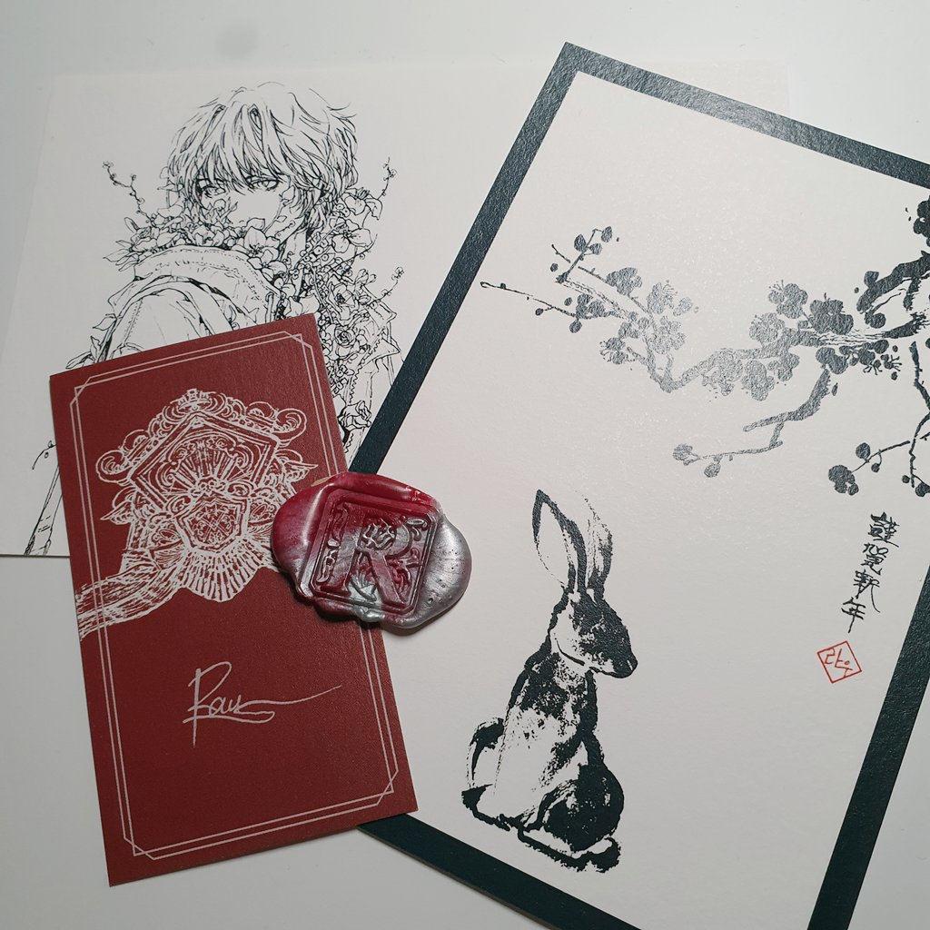 Hoo_Asina's tweet photo. @rau_illustrate
라우님의 2023년 연하장 잘 받았습니다..!!
올해도 받을 수 있어서 너무 행복하네요🥲 감사합니다💙 https://t.co/IWslb8owox