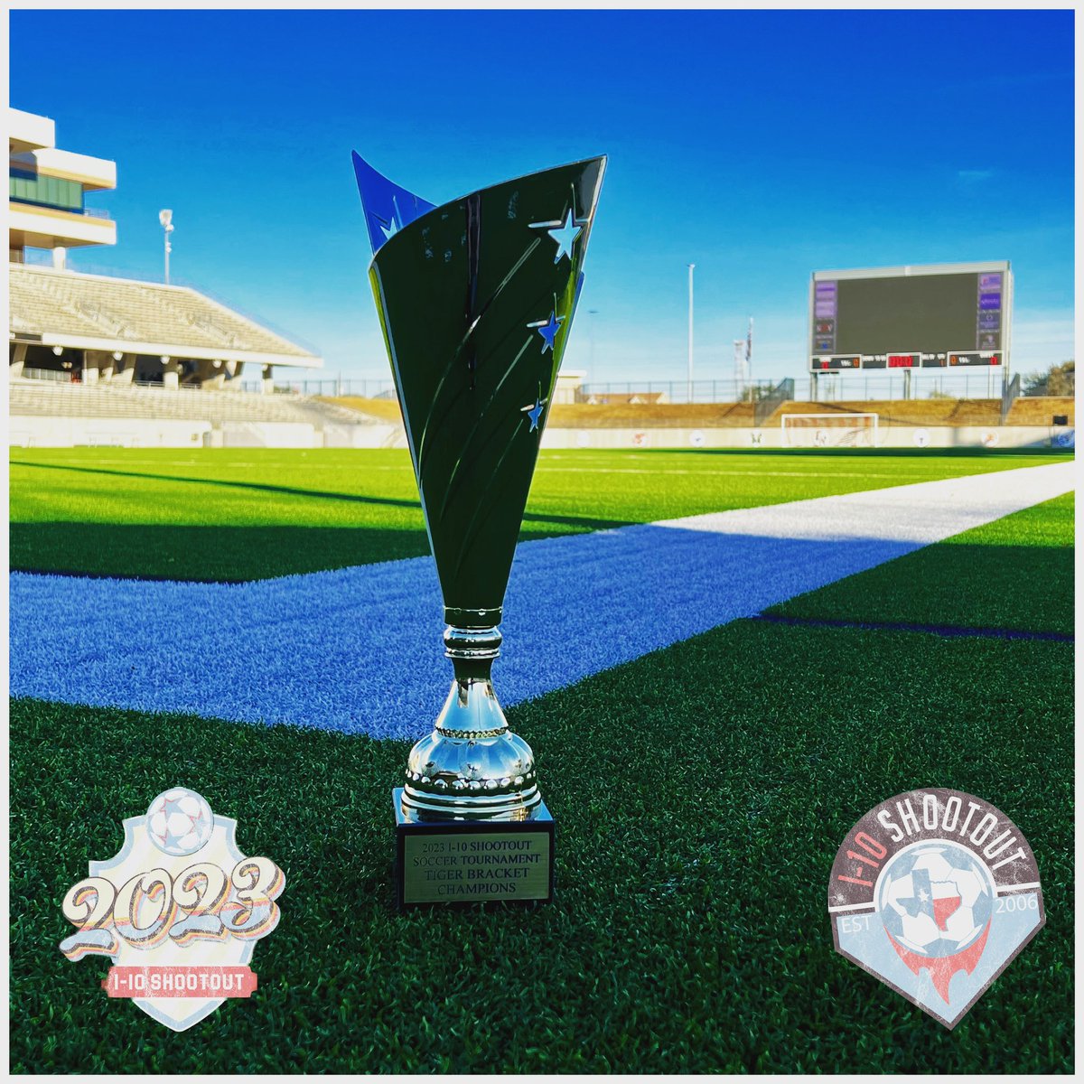 Congratulations to all the schools heading into the Bracket Championship games tomorrow. Good luck to everyone!

Don’t forget to tag us on all your posts throughout the Tournament. 

Instagram: <a href="/I10shootout/">i10shootout</a>tournament 
Twitter: @I10shootout
Website: i-10shootout.org