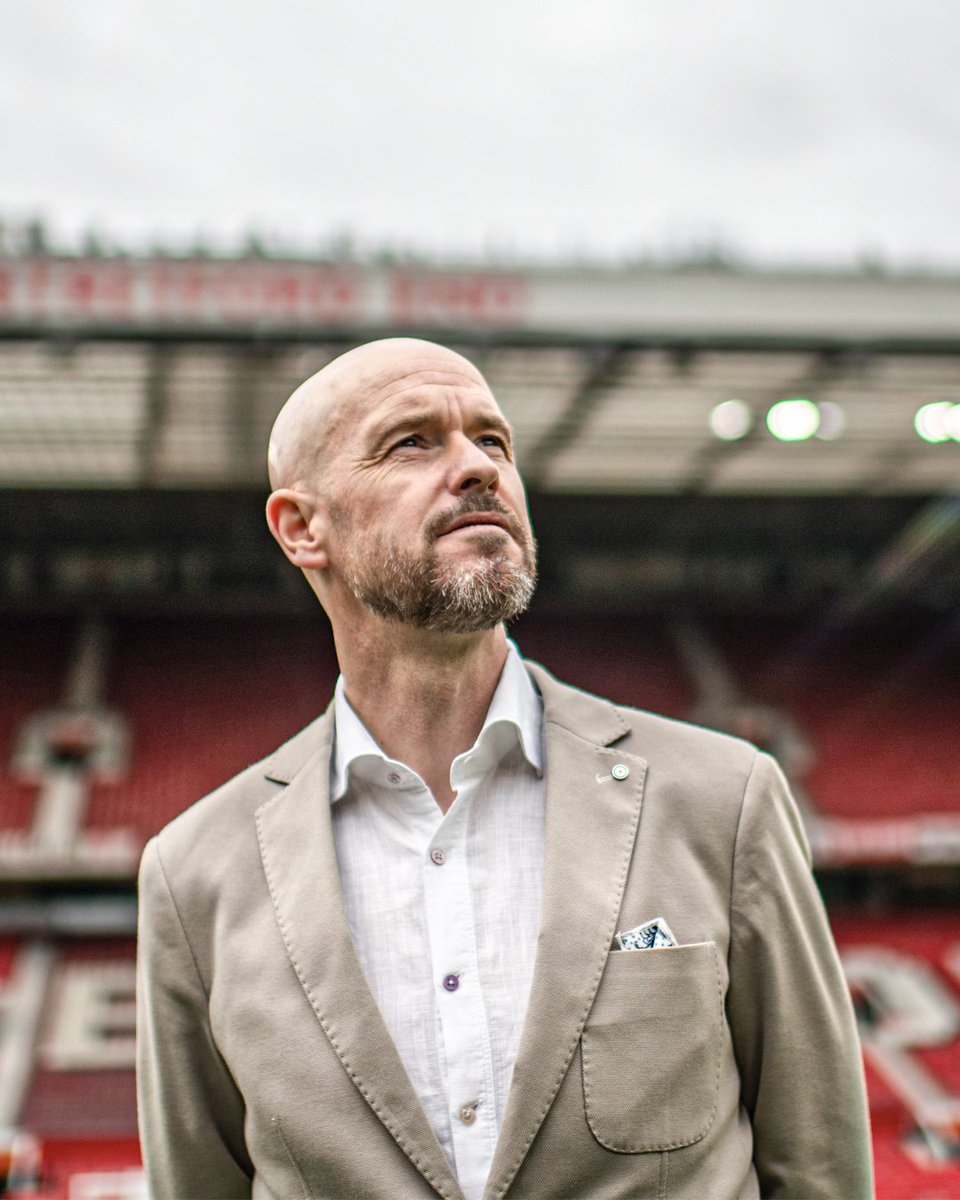 ESPNFC's tweet photo. Erik ten Hag has beaten Pep Guardiola, Jurgen Klopp, Antonio Conte and Mikel Arteta in his first six months at Man United 👏 https://t.co/SBHKvLvevp
