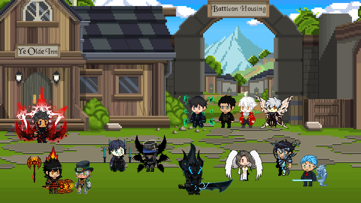 ✦ Pixel art commissions open~

Base price is $30, will go higher depending on the complexity of your Character and the details you want ~

You can do a group commission as well! Minimum of 5 (with discount)

DM me if you're interested!

Likes &amp; Retweets are appreciated!
#AQW