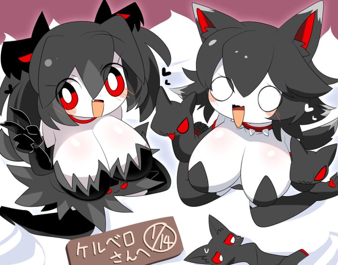 ケルベロちゃん(@keruru1234)とけるろっとちゃんだ!!!!! 