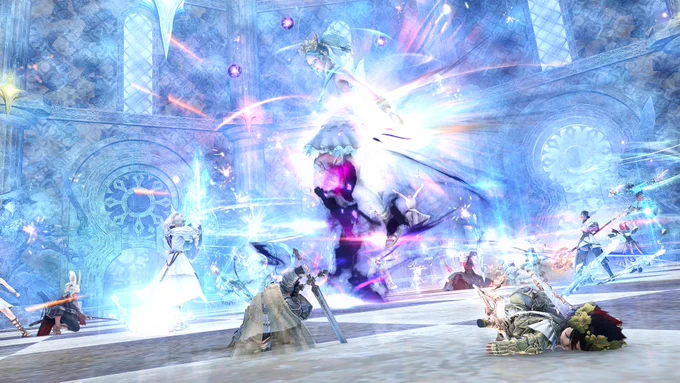 I'm trying to screenshot with my fc and it turned out pretty awesome!#FFXIV #FF14 #GPOSERS 
