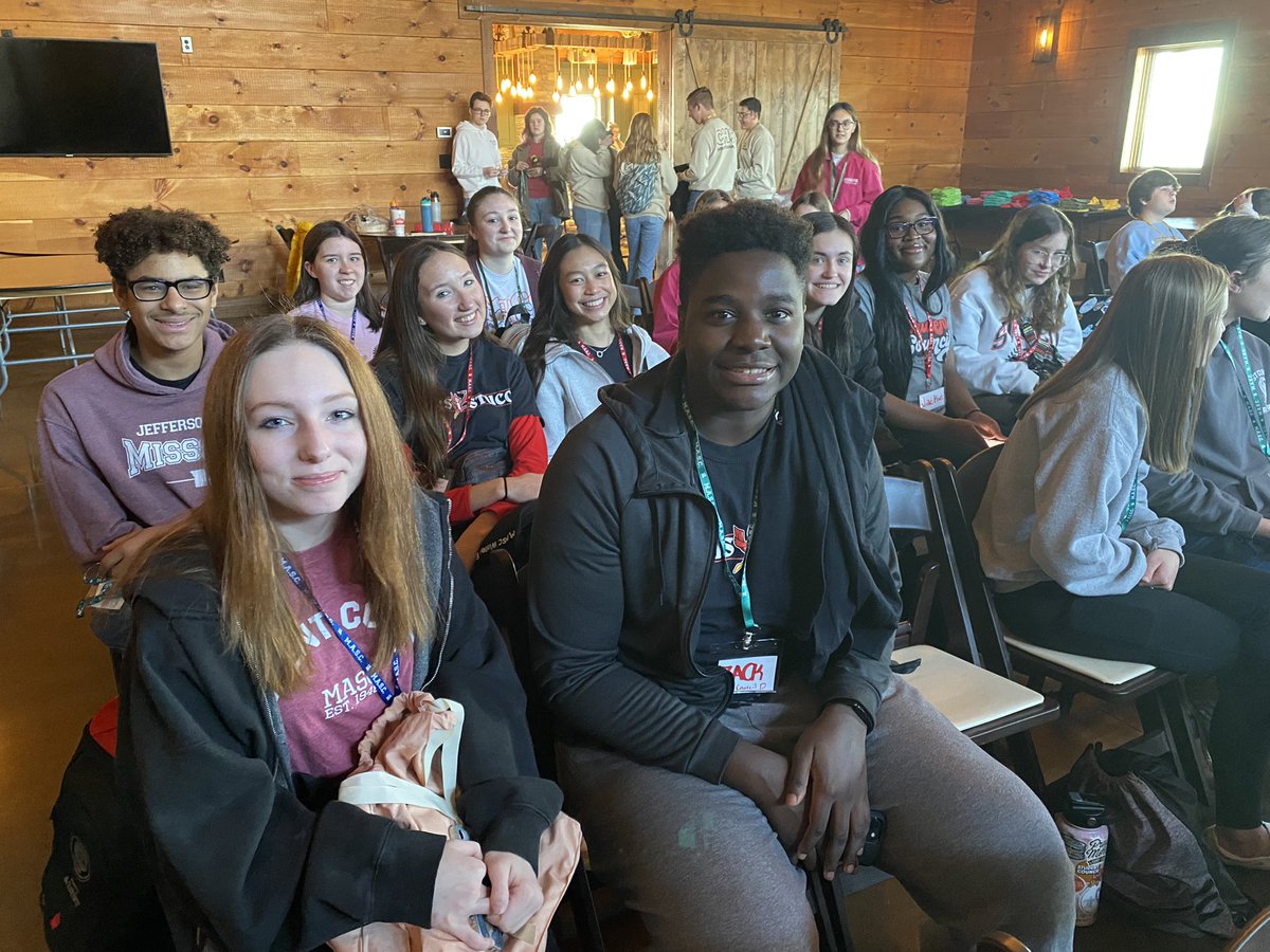 FrauTholen's tweet photo. Winter Energizer is here! Some of the finest student leaders from around Missouri are gathering in Jeff City for a day of learning, growing, and fun! It’s good to see ya! #MASCxWE https://t.co/w2e9FmJktx