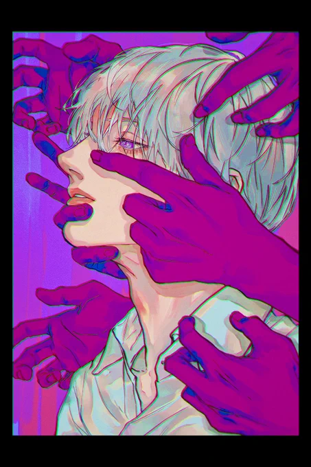 #彩度100にすると超派手 