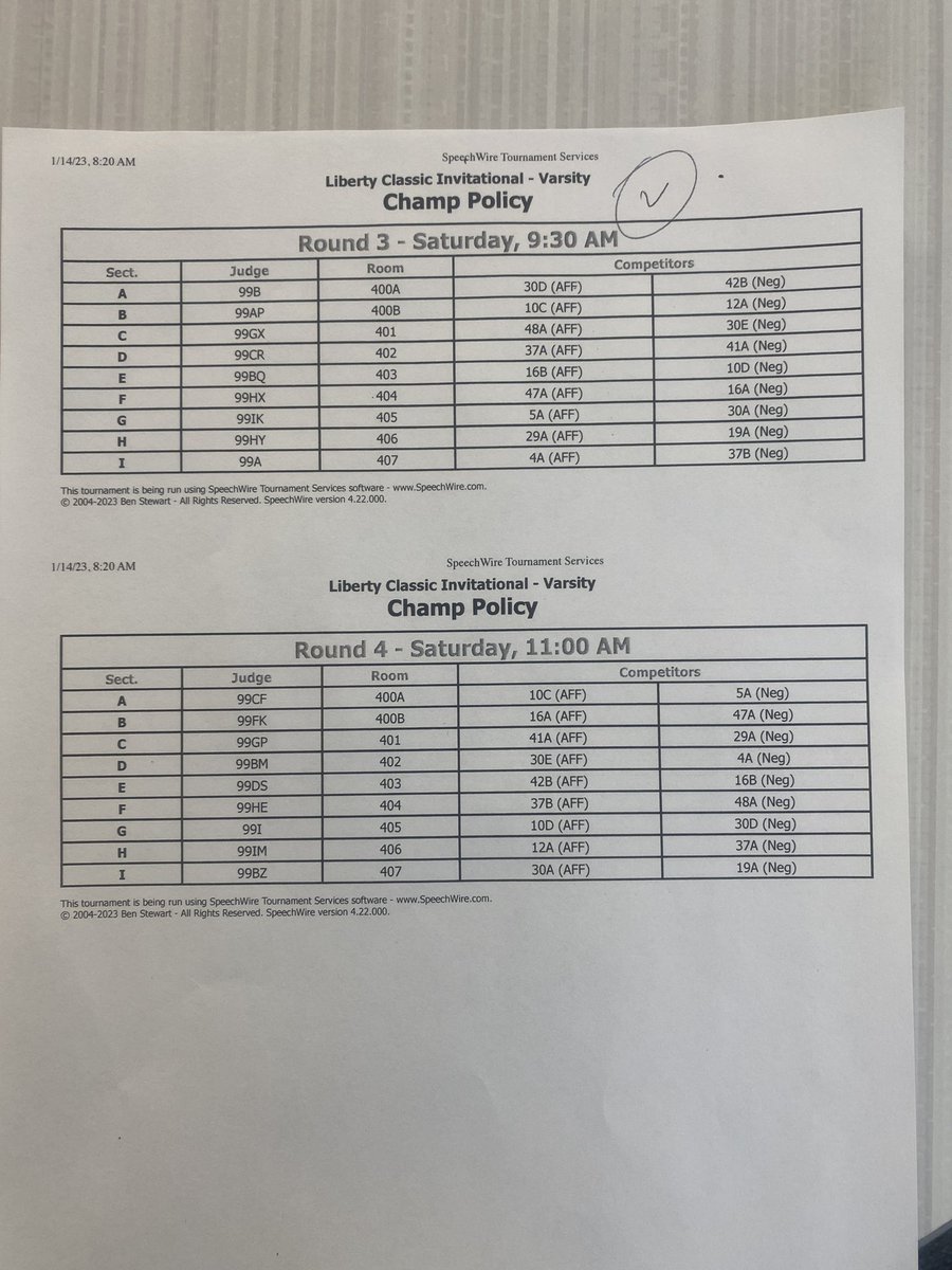 Liberty Classic Invitational - LHS Speech & Debate tweet media