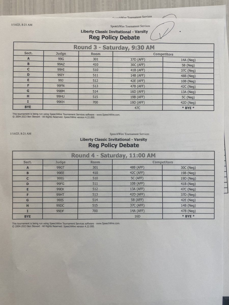 Liberty Classic Invitational - LHS Speech & Debate tweet media