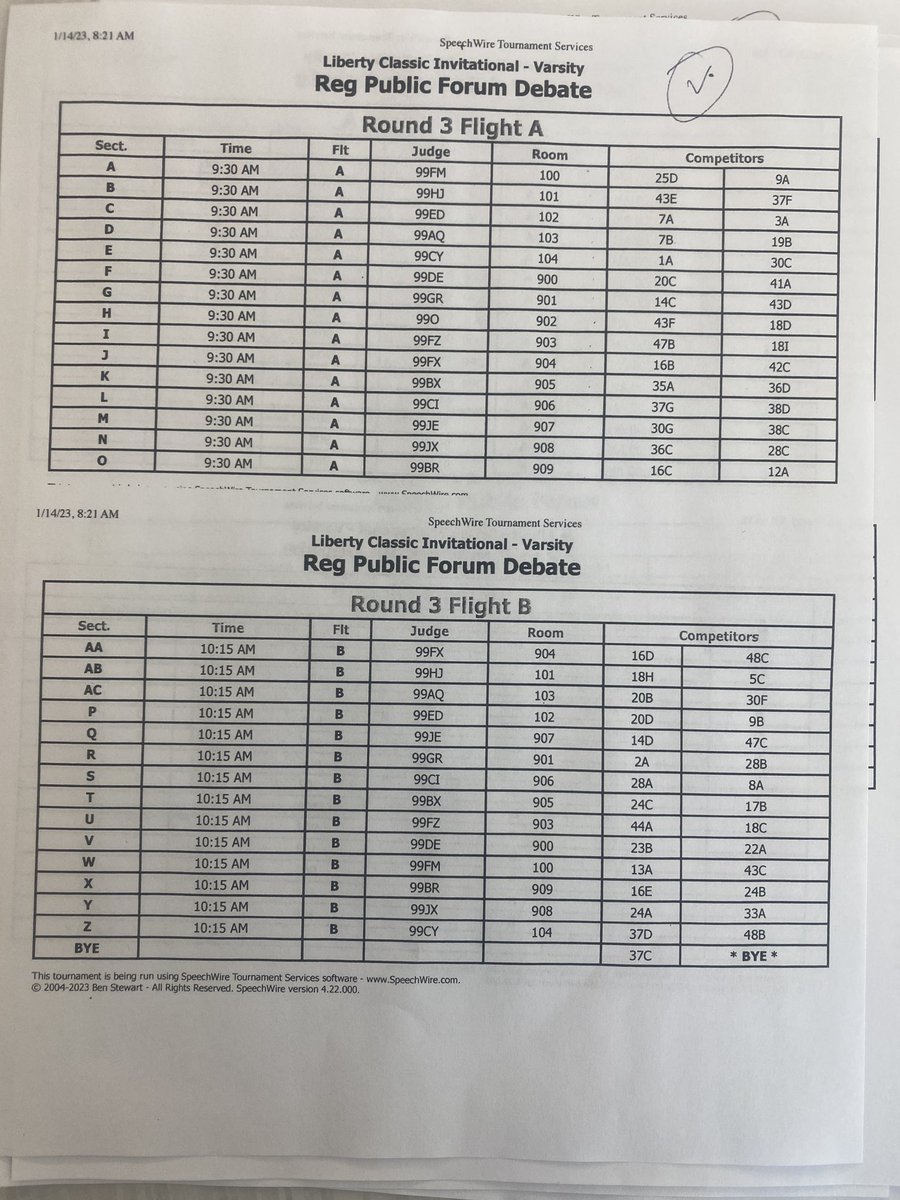Liberty Classic Invitational - LHS Speech & Debate tweet media