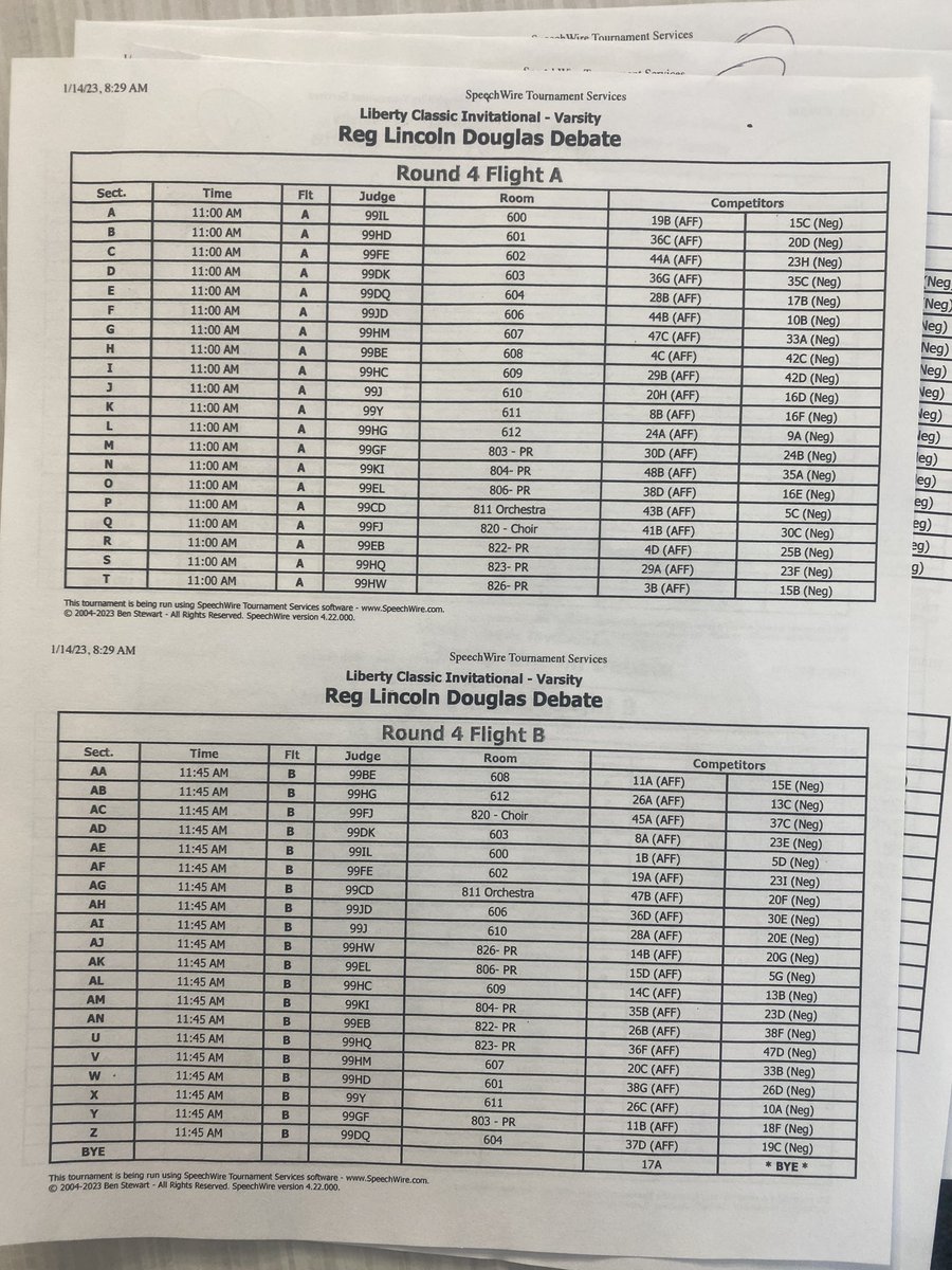 Liberty Classic Invitational - LHS Speech & Debate tweet media