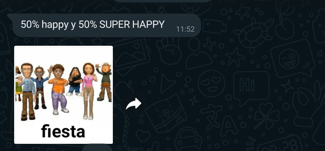 Le cuento a mia sobre algo que creo que pasó*
Mia: