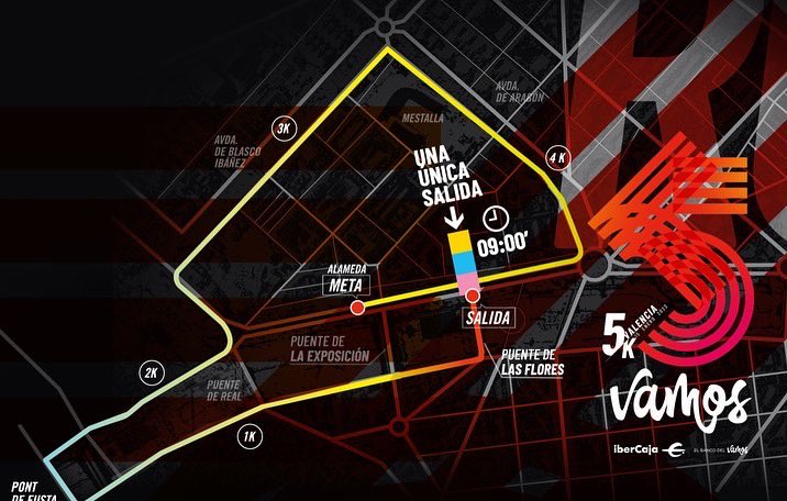 📍📍📍

👉🏻 Plano de la zona de salida y meta del 10K* 
👉🏻 Circuito 10K 
👉🏻 Circuito 5K 

* Tened en cuenta que los corredores de ambas pruebas compartís meta, Guardarropa… Salida NO, ojo. Ya lo sabéis. 

¡A volar! 🔥🔥

#10KValencia <a href="/ibercaja/">Ibercaja</a> #5KValenciaVamos