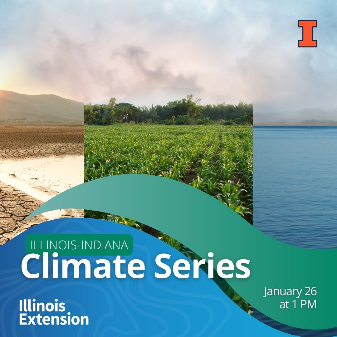 Climate change has big impacts on ag in Illinois, including extreme weather and pest challenges, and they're expected to get worse. Explore how using soil and water conservation practices now can improve long-term profit, sustainability, and resilience. extension.illinois.edu/events/2023-01…