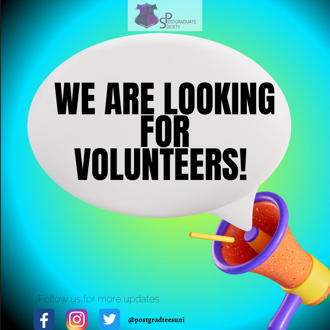 PostGradTeesUni's tweet photo. Hello postgrads,

The New Year has brought with it many events which we are planning this year. We need volunteers to help us for Refreshers Week which starts on w/c 23rd January 2023.

@Anirudh50919300 @TeesUniLib @TUSU_Activities @tusuofficers https://t.co/11IKPDdpO1