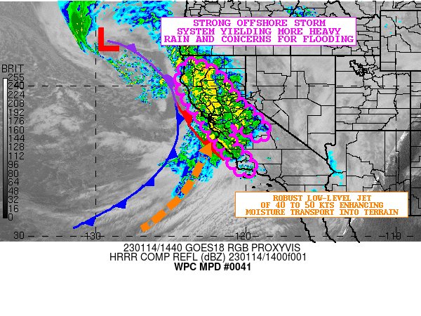 NWSWPC's tweet photo. #WPC_MD 0041 affecting Northern and Central CA, #cawx, https://t.co/SfXyvdcMl2 https://t.co/Xv4lISBQsU