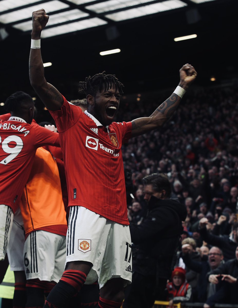 ManUtd's tweet photo. FRED. 

#MUFC || #MUNMCI https://t.co/79teL1c6mO